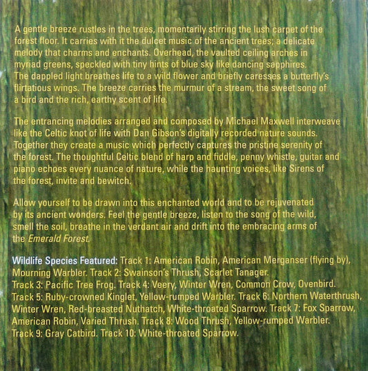 Dan Gibson : Emerald Forest (CD, Album, Enh)