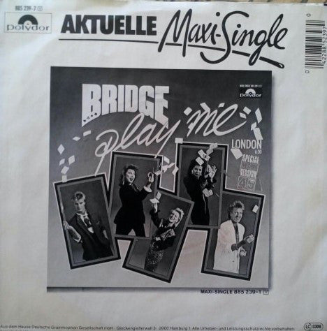 Bridge (9) : Play Me (7", Single)