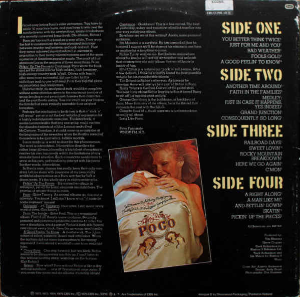 Poco (3) : The Very Best Of Poco (2xLP, Comp)