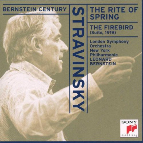 Igor Stravinsky - Leonard Bernstein, London Symphony Orchestra, New York Philharmonic : The Rite Of Spring / The Firebird (CD, Comp, RE, RM)