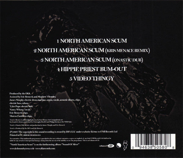LCD Soundsystem : North American Scum (CD, Single, Enh)