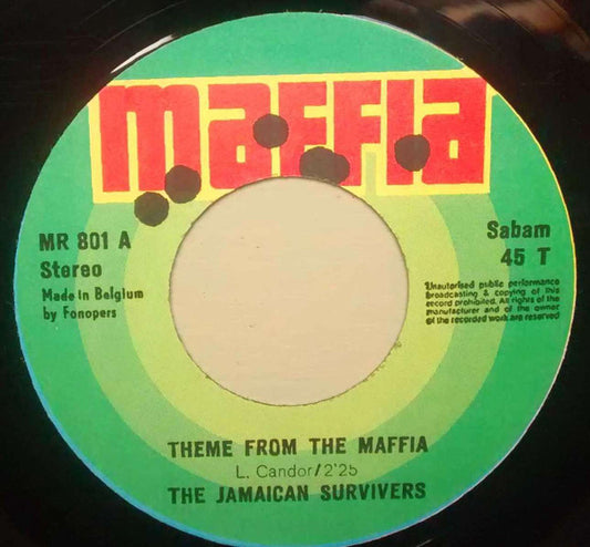 Jamaican Survivers : Maffia Theme / Alcatraz (7")