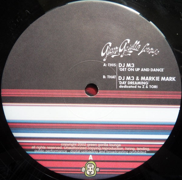 DJ M3 & Markie Mark : Get On Up And Dance / Day Dreaming (12")