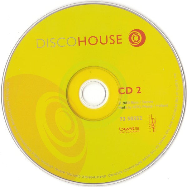 Various : Disco House (2xCD, Comp, Mixed)