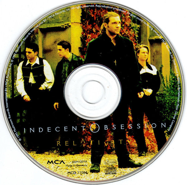 Indecent Obsession : Relativity (CD, Album)