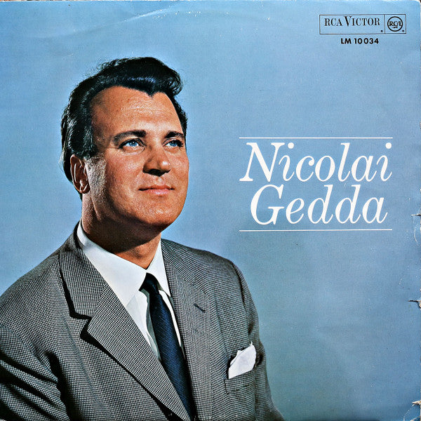 Nicolai Gedda, Nils Grevillius, Stockholms Filharmoniska Orkester : Land du välsignade (LP, Album)