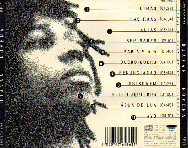 Djavan : Novena (CD, Album)