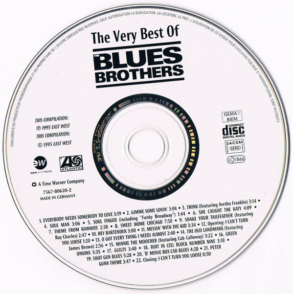 The Blues Brothers : The Very Best Of The Blues Brothers (CD, Comp)