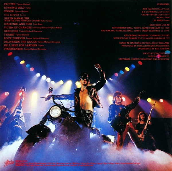 Judas Priest : Priest In The East -- Live In Japan (CD, Album, RE)