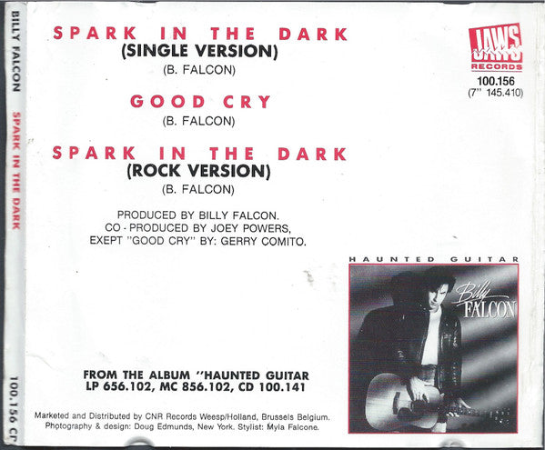 Billy Falcon : Spark In The Dark (CD, Maxi)