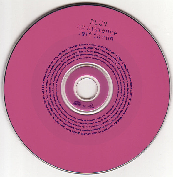 Blur : No Distance Left To Run (CD, Maxi)