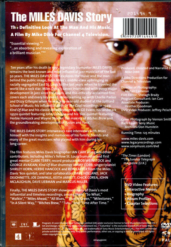 Miles Davis : The Miles Davis Story (DVD-V, PAL)