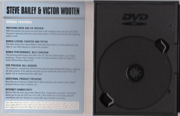 Steve Bailey & Victor Wooten : Bass Extremes Live (DVD-V, NTSC)