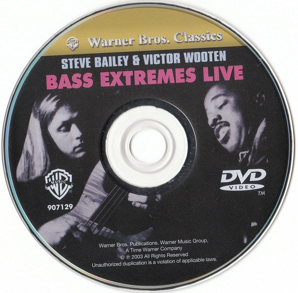 Steve Bailey & Victor Wooten : Bass Extremes Live (DVD-V, NTSC)