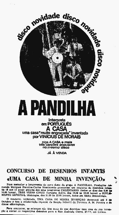 A Pandilha* : Em Português (7", Single, Mono)