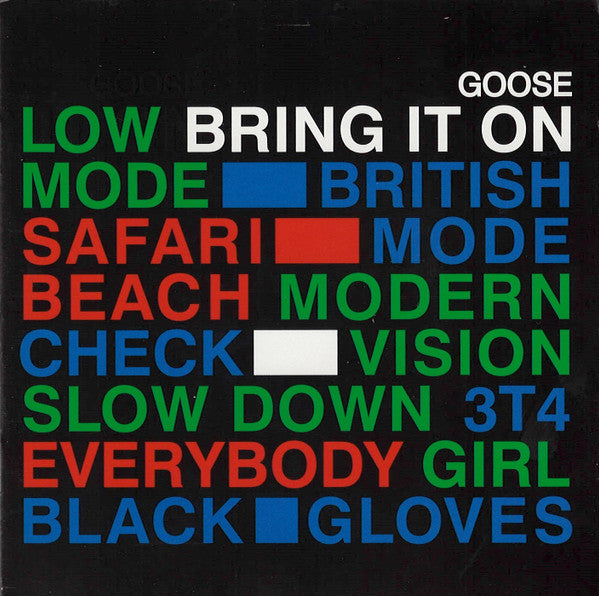 Goose (3) : Bring It On (2xCD, Album, Ltd)