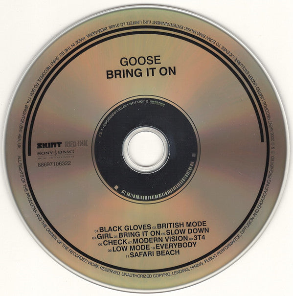 Goose (3) : Bring It On (2xCD, Album, Ltd)