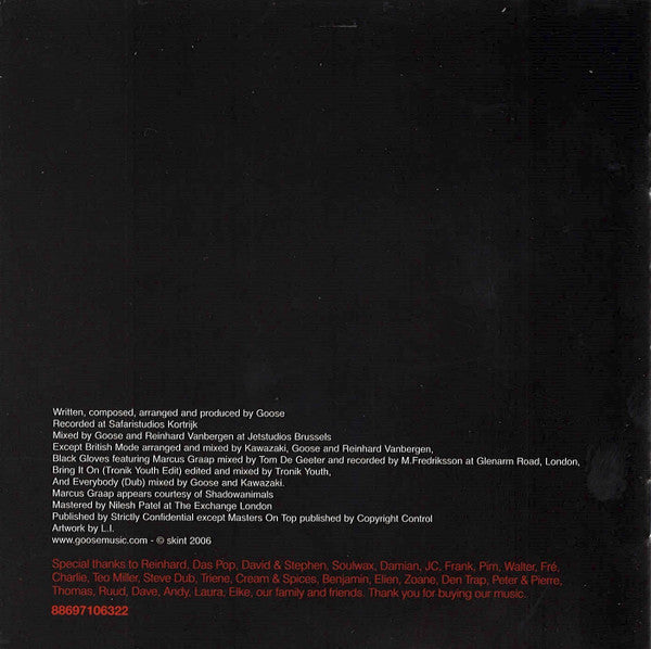 Goose (3) : Bring It On (2xCD, Album, Ltd)