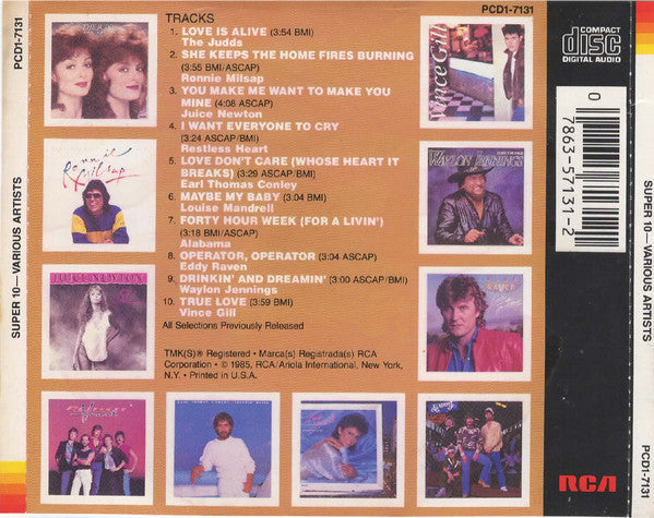Various : Super 10 (CD, Album, Comp)