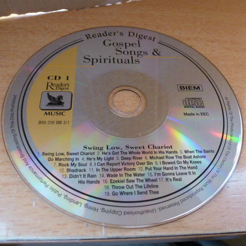 Various : Gospel Songs And Spirituals (3xCD, Comp)
