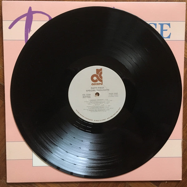 Patti Page : Special Thoughts (LP)