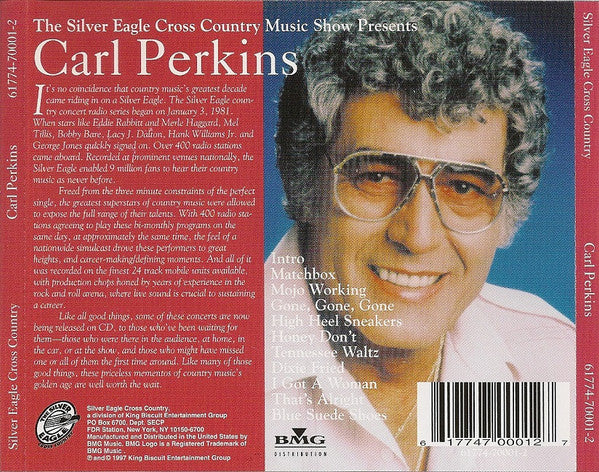 Carl Perkins : Live! (CD)