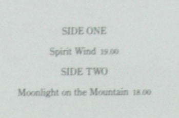 Richard Warner : Spirit Wind (LP, Album)
