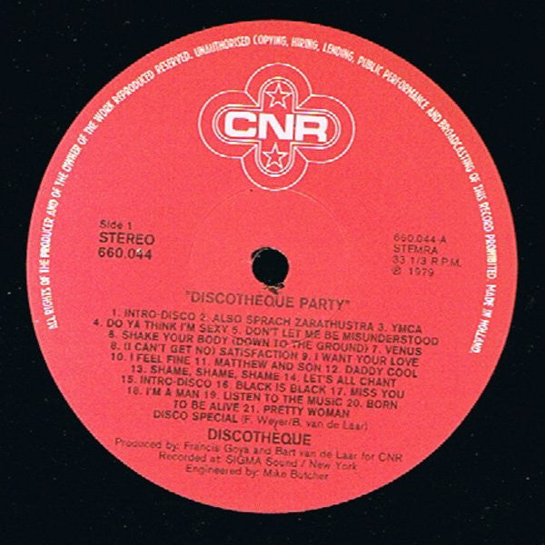 Discothèque : Discothèque Party (LP, Album)