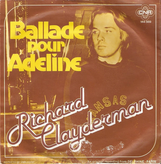 Richard Clayderman : Ballade Pour Adeline (7", Single)