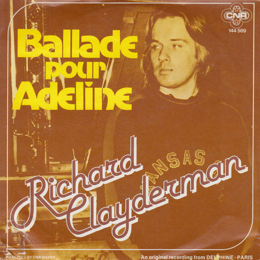 Richard Clayderman : Ballade Pour Adeline (7", Single)