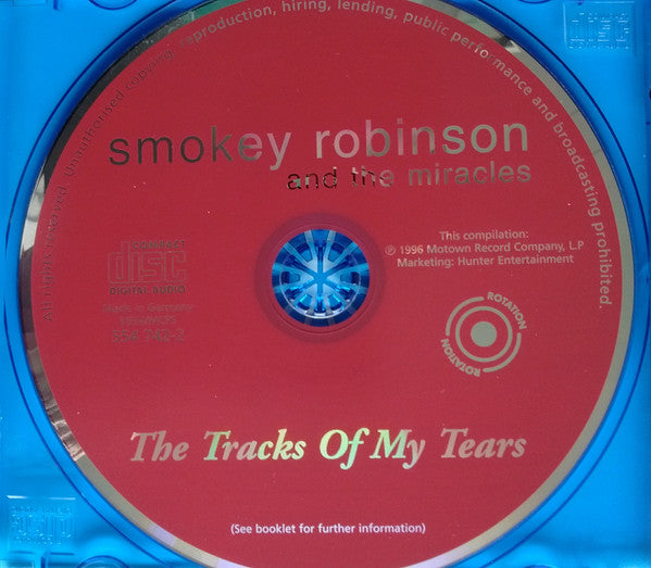 The Miracles : The Tracks Of My Tears (CD, Comp, RP)