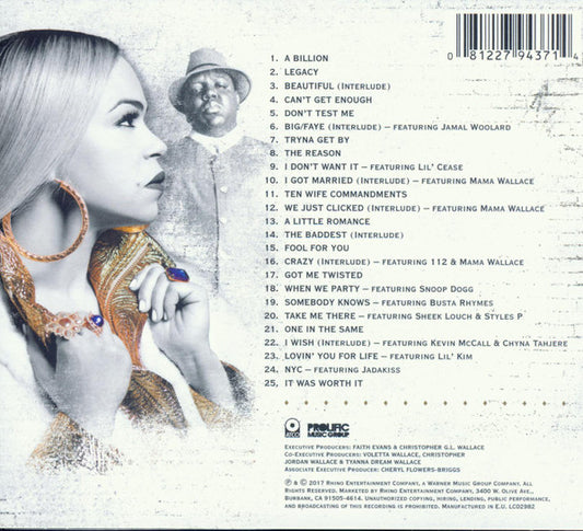 Faith Evans And Notorious B.I.G. : The King & I (CD, Album)
