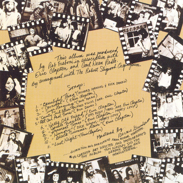 Eric Clapton : No Reason To Cry (CD, Album, RE)