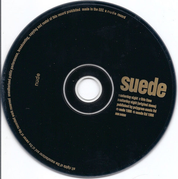 Suede : Saturday Night (CD, Single, Ltd, CD2)