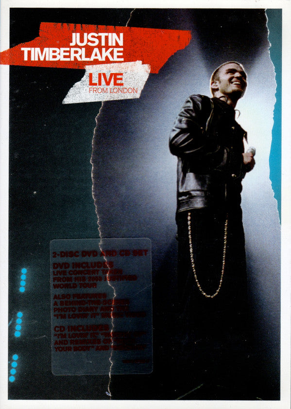 Justin Timberlake : Live From London (DVD-V, PAL, Reg + CD, MiniAlbum + Comp)