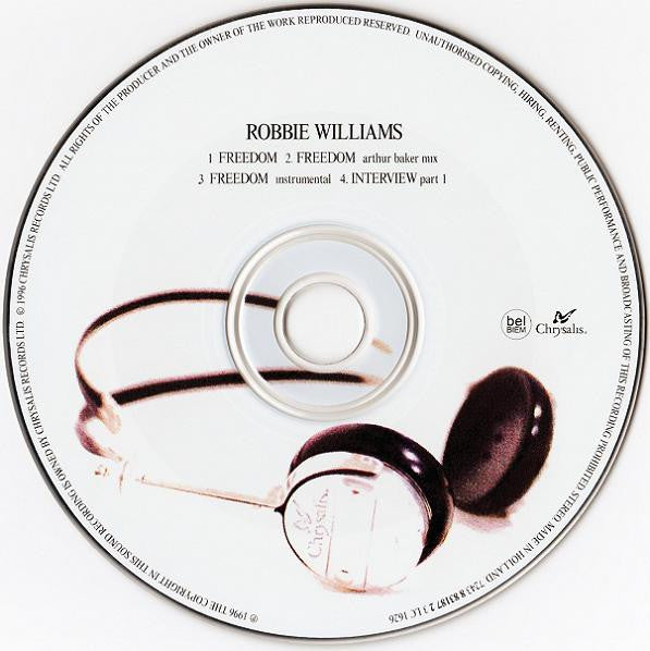 Robbie Williams : Freedom (CD, Single, CD1)