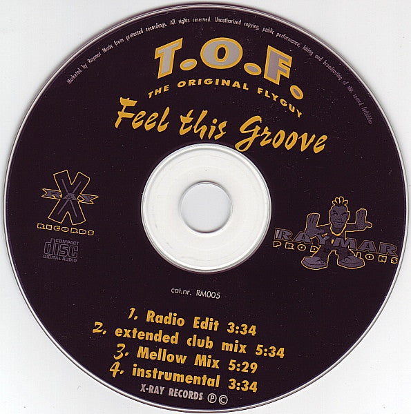 T.O.F. : Feel This Groove (CD, Maxi)