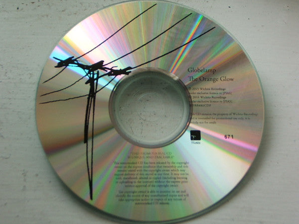 Globelamp : The Orange Glow (CDr, Album, Copy Prot., Num, Promo)