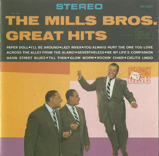 The Mills Brothers : Great Hits (CD, Album, RE)