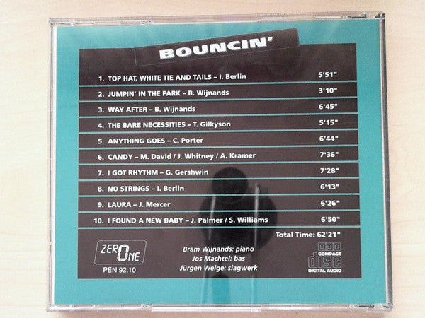 Bram Wijnands Trio : Bouncin' (CD, Album)