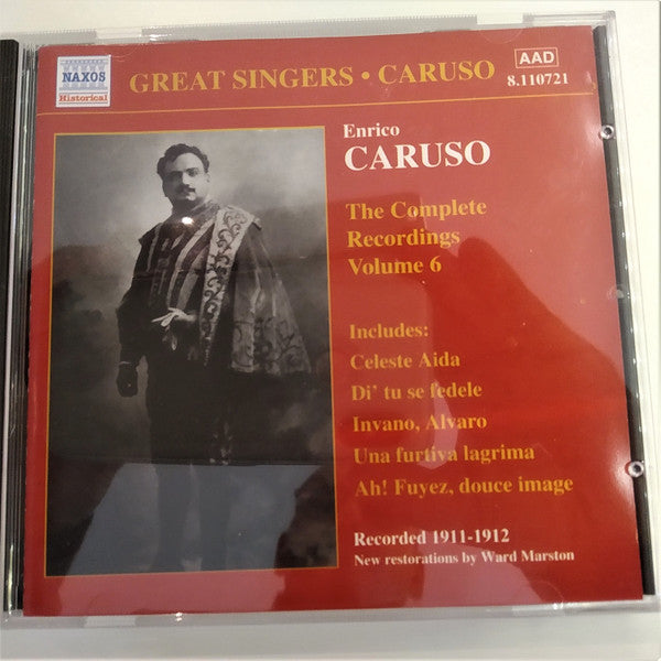 Enrico Caruso : The Complete Recordings Volume 6 (CD, Comp)