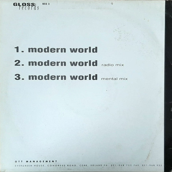 The Belsonic Sound : Modern World (12")