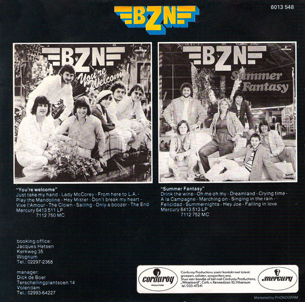 BZN : Marching On (7", Single)