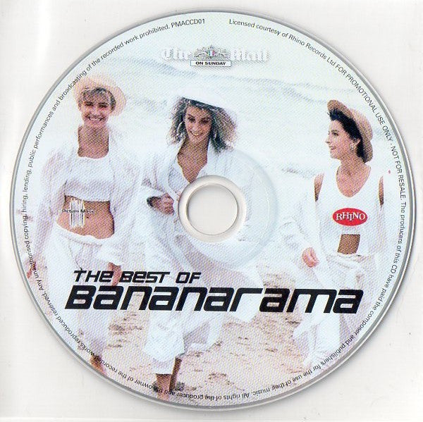 Bananarama : The Best Of Bananarama (15 Original Studio Tracks) (CD, Comp, Promo, S/Edition)