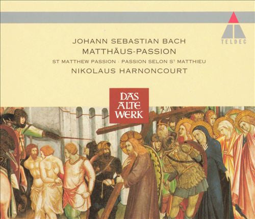 Johann Sebastian Bach, Nikolaus Harnoncourt : Matthäus-Passion BWV 244 (= St Matthew Passion = Passion Selon St Matthieu) (3xCD, Album, RE, RM)