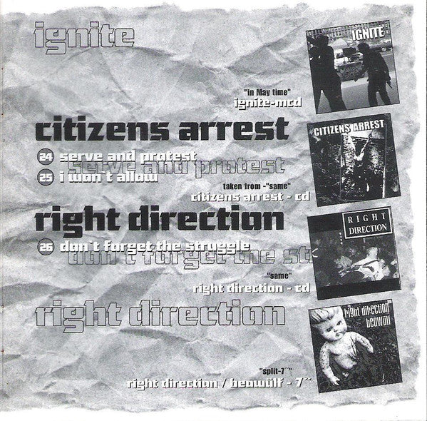 Various : Hold Your Ground (CD, Comp, P/Unofficial, RE)