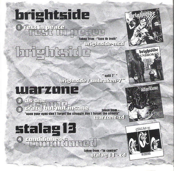 Various : Hold Your Ground (CD, Comp, P/Unofficial, RE)