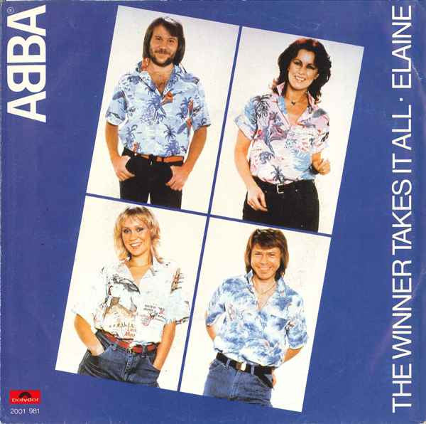 ABBA : The Winner Takes It All / Elaine (7", Single)