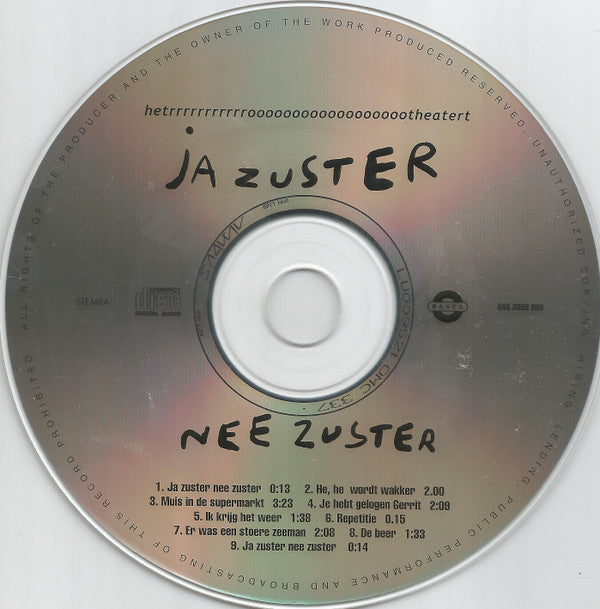 Ro Theater : Ja Zuster Nee Zuster (CD, Promo)