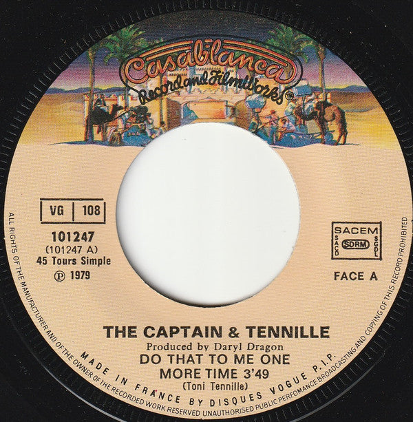 Captain And Tennille : Do That To Me One More Time (7", Single)